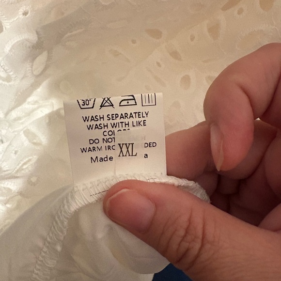 Chic White Lace Midi Dress NWOT! - Picture 7 of 7